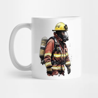 Courageous Firefighting Mug